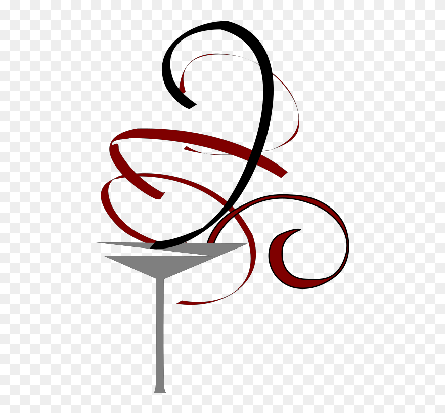 Cocktail Glass Clipart