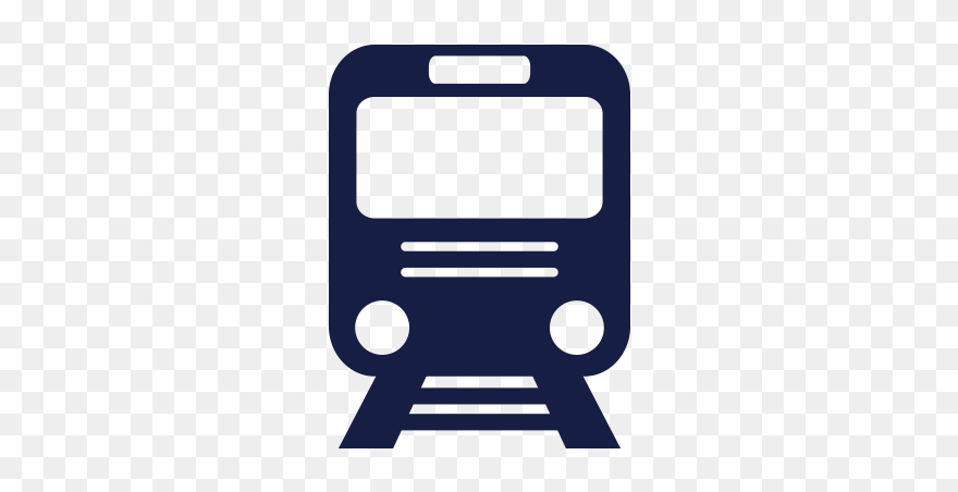 Getting To Poole Port By Train - Vector Graphics Clipart