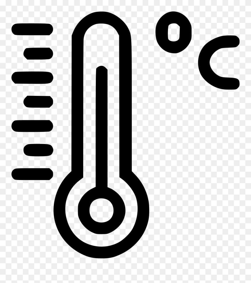 Transparent Thermometer Celsius - Temperature Png Clipart