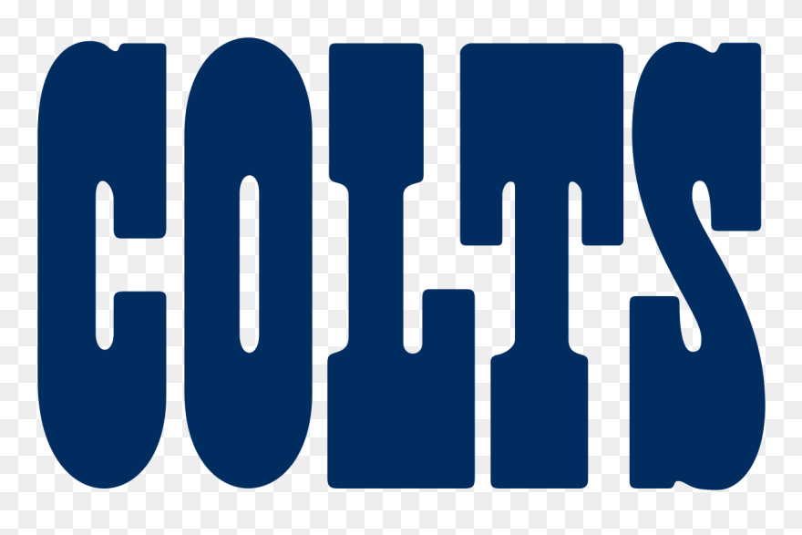 Indianapolis Colts - Wikipedia - Indianapolis Colts Logo Text Clipart