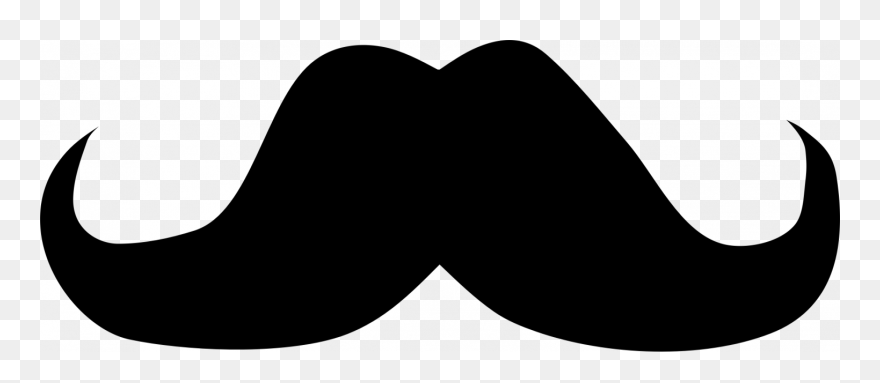Deluxe Moustache Logo Clipart