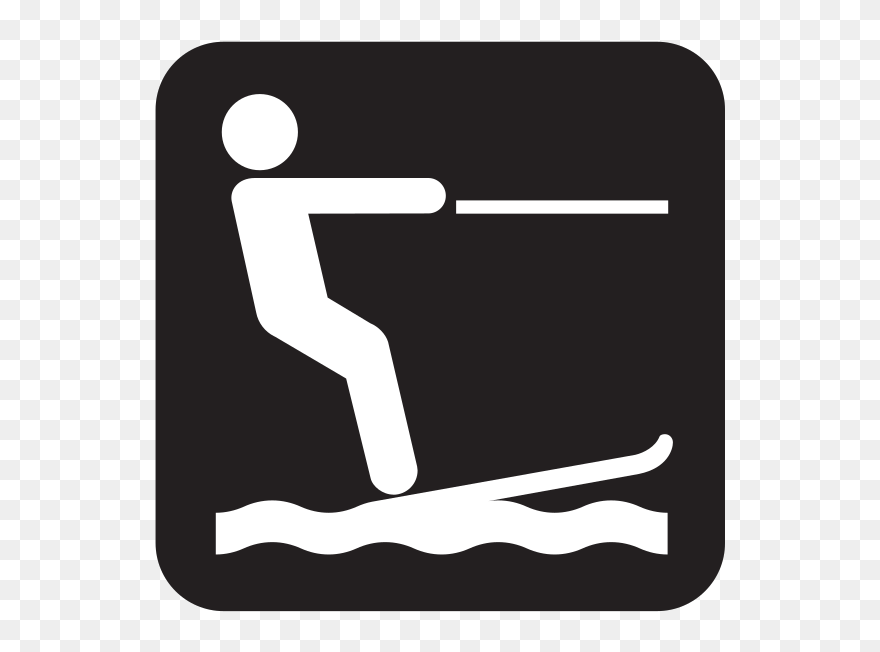 Water Ski Clip Art - Png Download