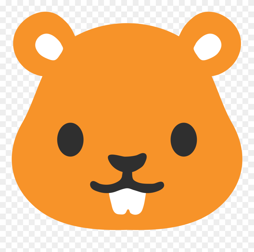Transparent Hamster Clipart - Hamster Face Clipart - Png Download