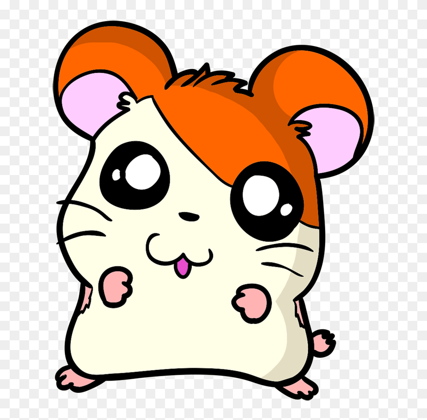 Learn Easy To Draw Adorable Hamster Step - Hamster Draw Clipart