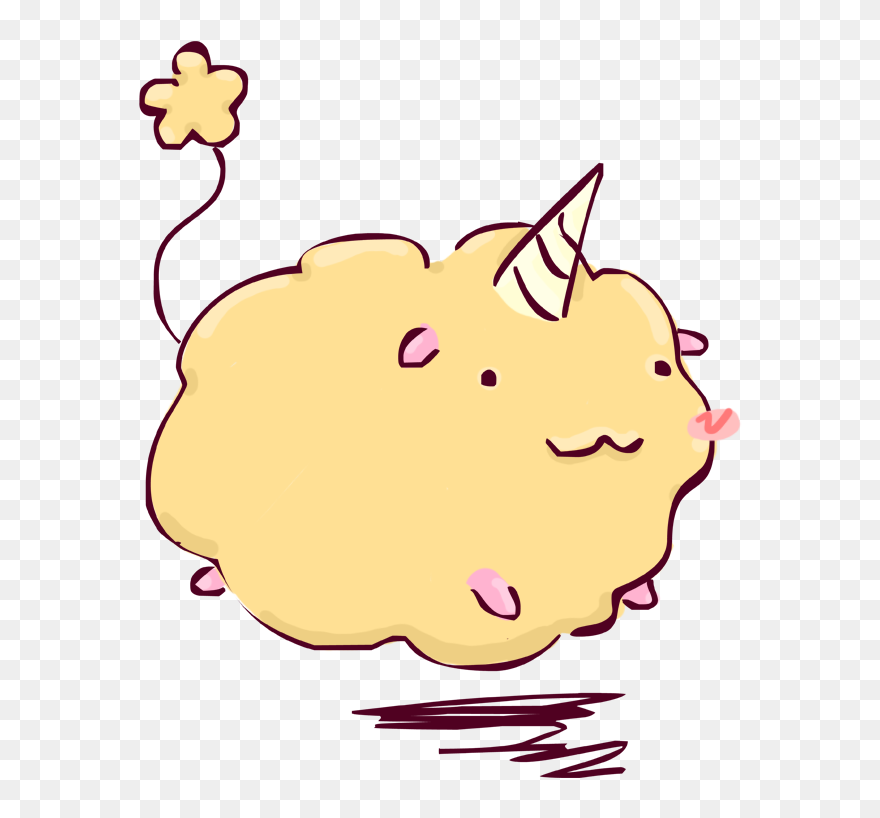 Unicorn Hamster Clipart