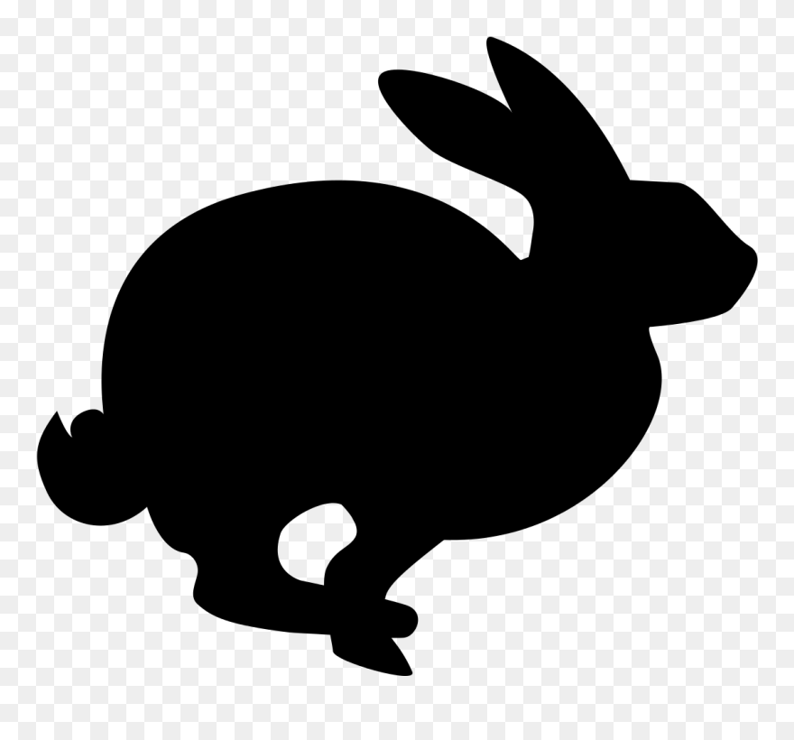 Transparent Hamster Clipart - Hamster Silhouetee Png