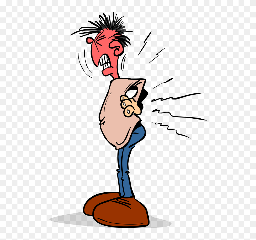 Transparent Muscle Clip Art - Back Pain Cartoon Png