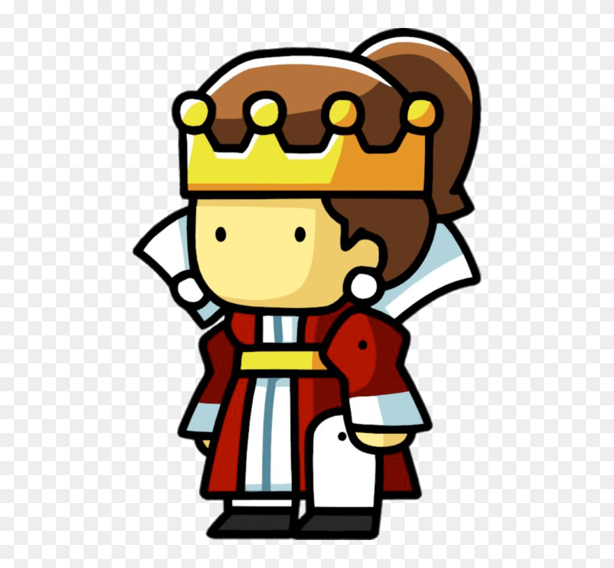 Scribblenauts Queen - Queen Png Scribblenauts Clipart