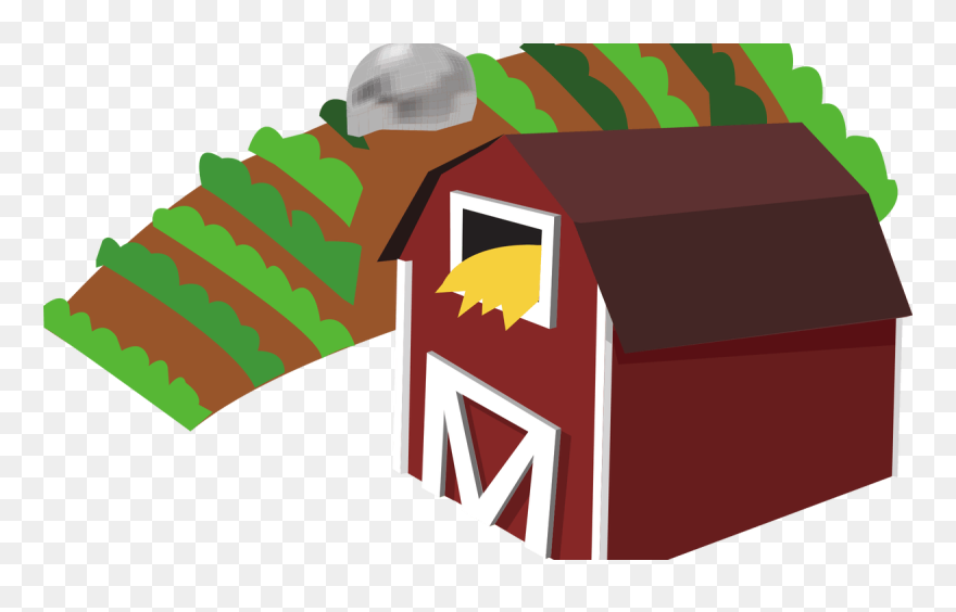 Barn Clip Art - Farm Clipart Transparent - Png Download