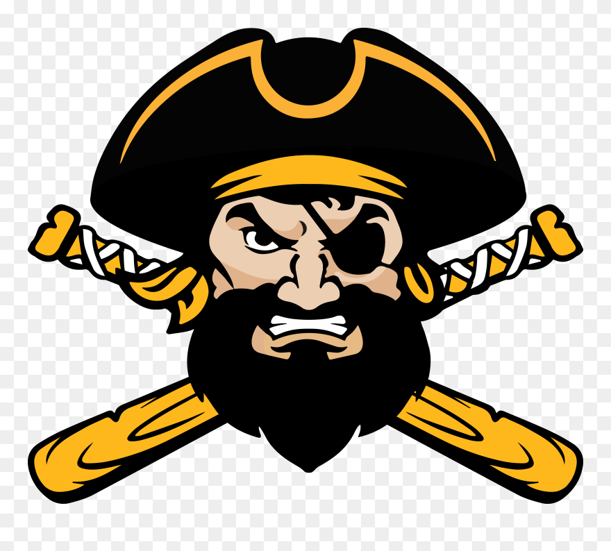 Pirates Baseball Clipart Image Free Library Mid Atlantic - Pirates Baseball Logo - Png Download