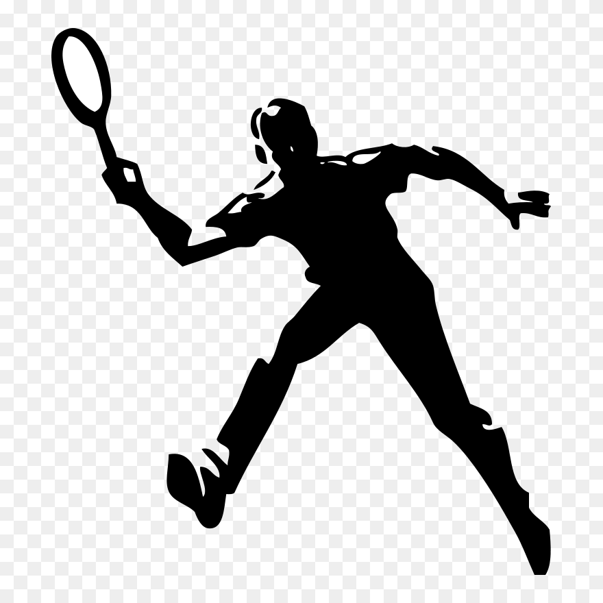 Tennis Player - Men's Tennis Clip Art - Png Download