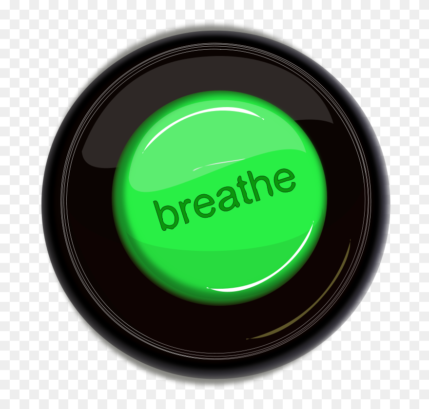Breathe Icon Button - Circle Clipart