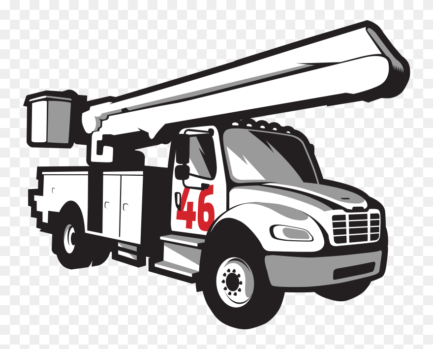 46train-truck2 - Illustration Clipart
