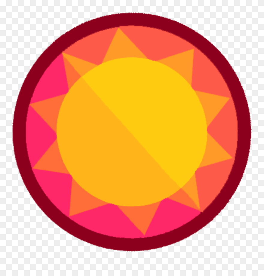 Gemstone Clipart Orange Gem - Steven Universe Orange Gemstone - Png Download