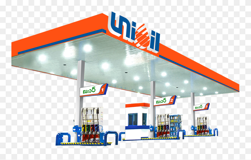 Gas Station Clipart Transparent - Png Download
