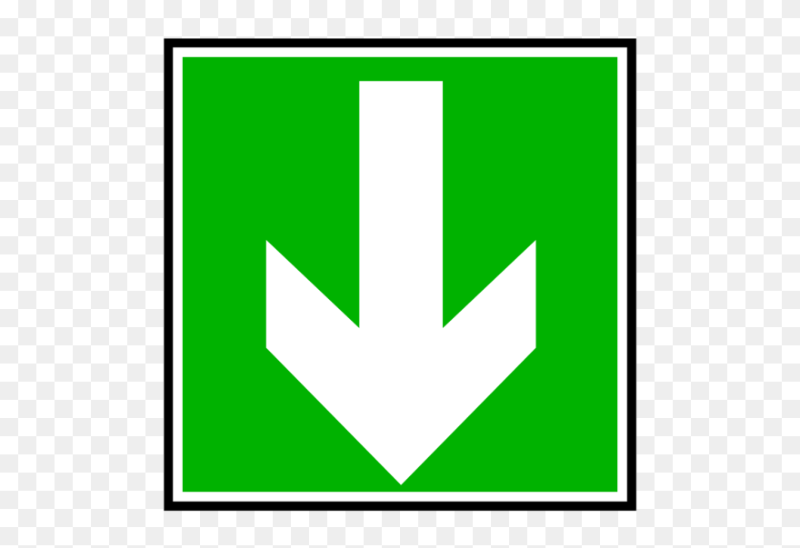 Down Arrow Png Icons - Green Arrow Down Gif Animated Clipart