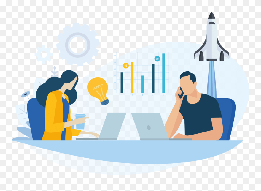 Website Design Retford By Outhouse Media - Market Research Illustration Clipart