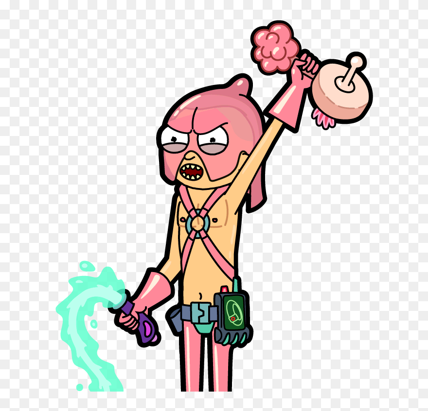 Plumbus Clipart Picture Royalty Free Library Pocket - Plumbus Master Morty - Png Download