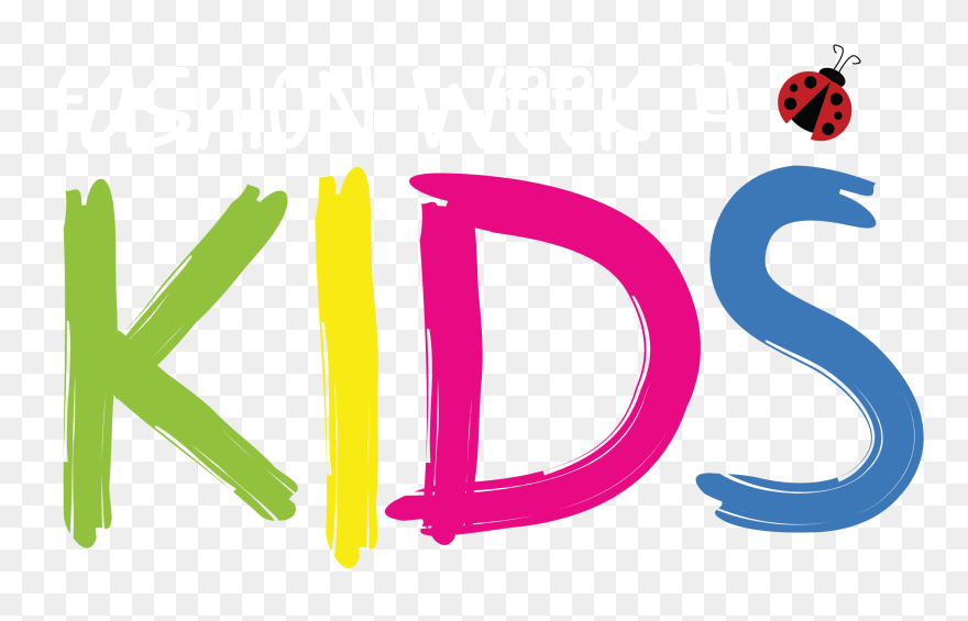 Kids Fashion Week Logo Clipart
