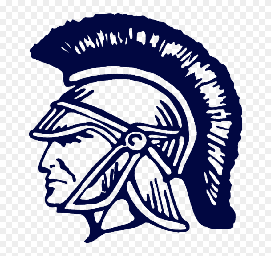 Trojan Football Mascot Clipart Graphic Transparent - Ridge Spring Monetta Trojans - Png Download