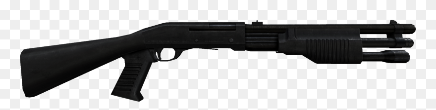 Transparent Shotgun Zombie Transparent & Png Clipart - Leone 12 Gauge Shotgun