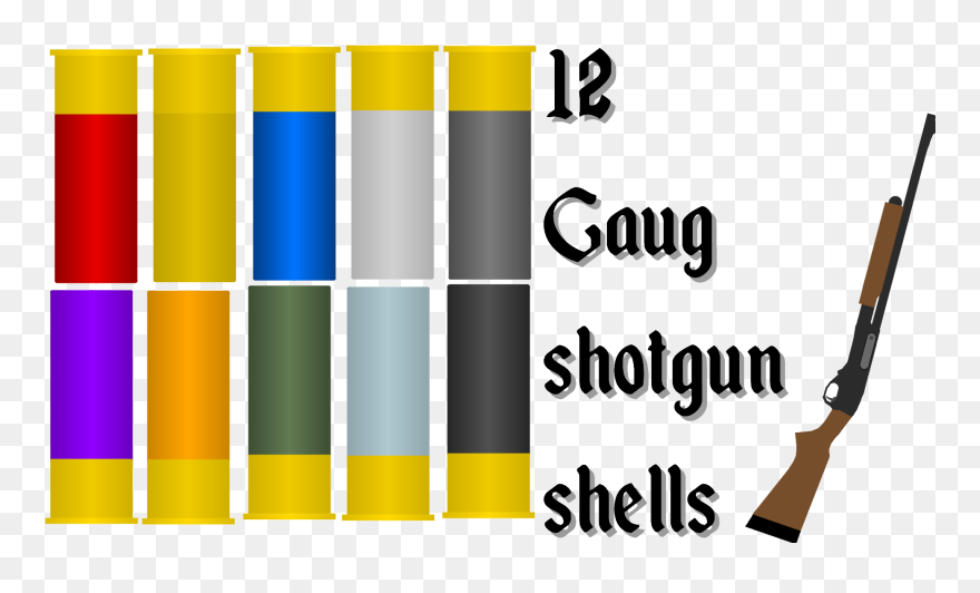 Transparent Shotgun Shell Clipart - Png Download