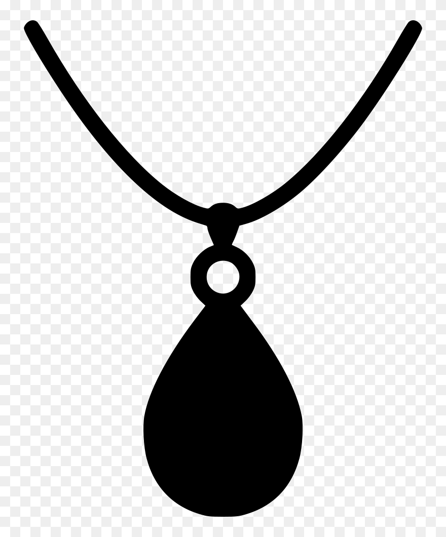Necklace Jewelry Accessory Fashion Woman - Necklace Icon Png Clipart