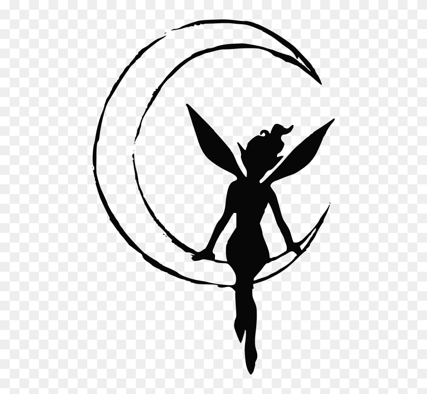 Easy Fairy Silhouette Clipart