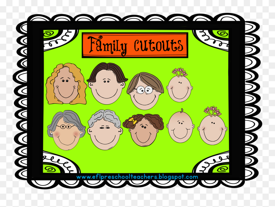 My Family Pictures For Preschoolers Clipart
