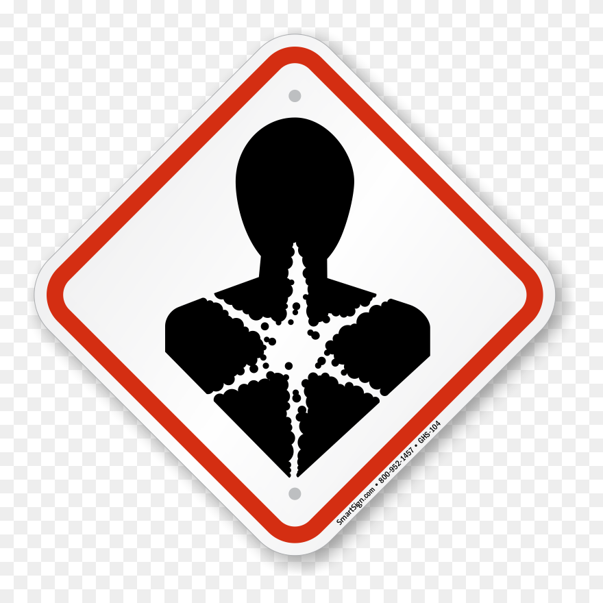 Biohazard Symbol Clipart Spiritual Health - Serious Health Hazard Sign - Png Download