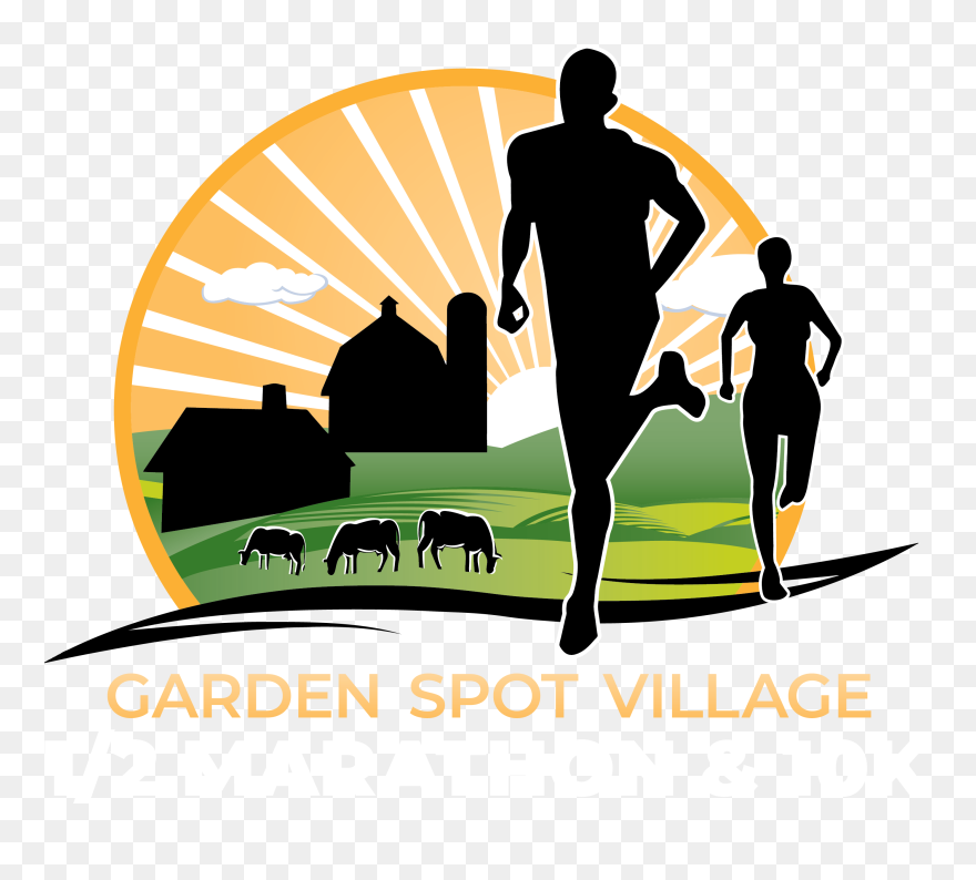 Transparent People Running Marathon Clipart - Illustration - Png Download