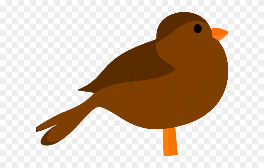 Cartoon Brown Bird Png Clipart
