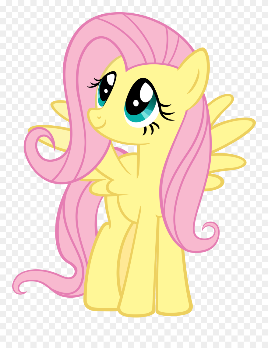 My Little Pony Fluttershy Big Face Clipart Clip Transparent - My Little Pony Png