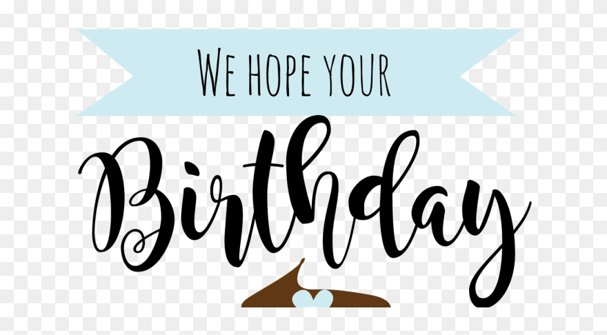 Free Sweet Birthday Graphic And Cut File Crafter File - Calligraphy Clipart