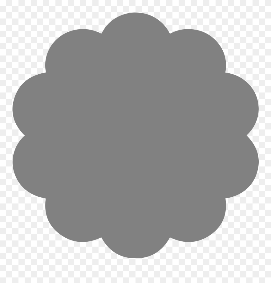 Scalloped Circle Clipart