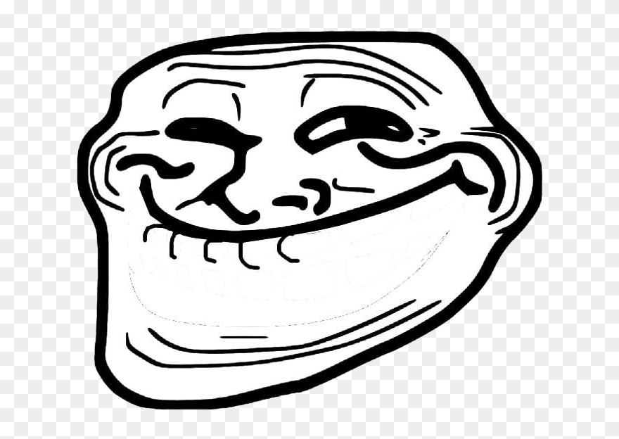 Trollface Meme Png Clipart - Transparent Background Meme Faces