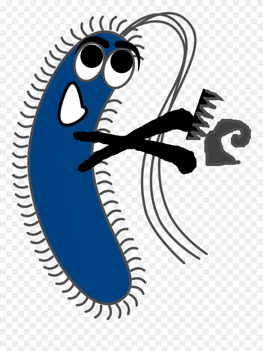 Cartoon Bacteria Clipart