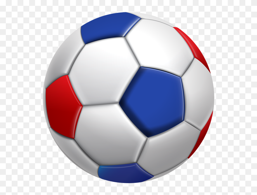 Red And Blue Football Clipart