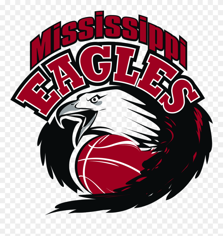 Superman Logo Clipart Basketball - Mississippi Eagles Basketball - Png Download