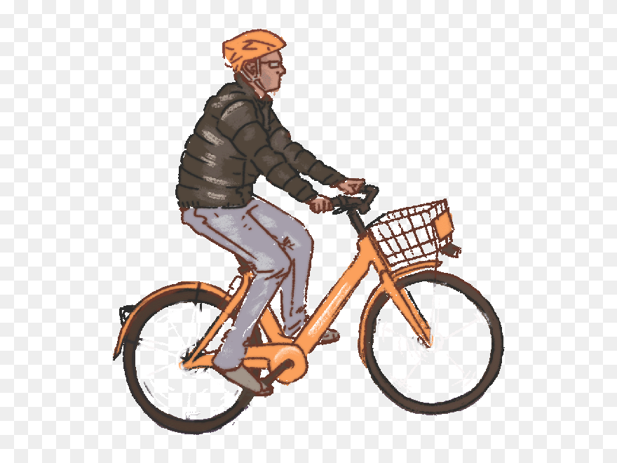 Transparent Mountain Bike Clip Art - Bicycle - Png Download