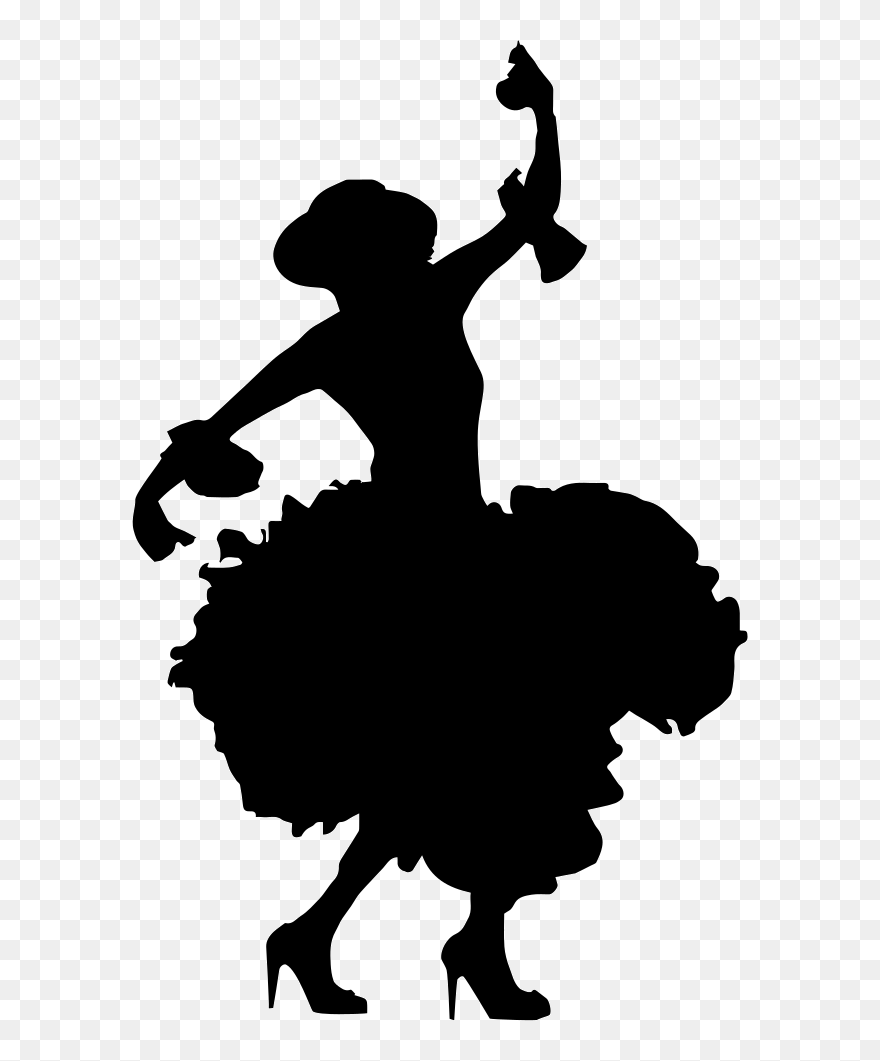 Flamenco Shoe Stock Photography Dance Royalty-free - Tablao Flamenco Silhouette Clipart