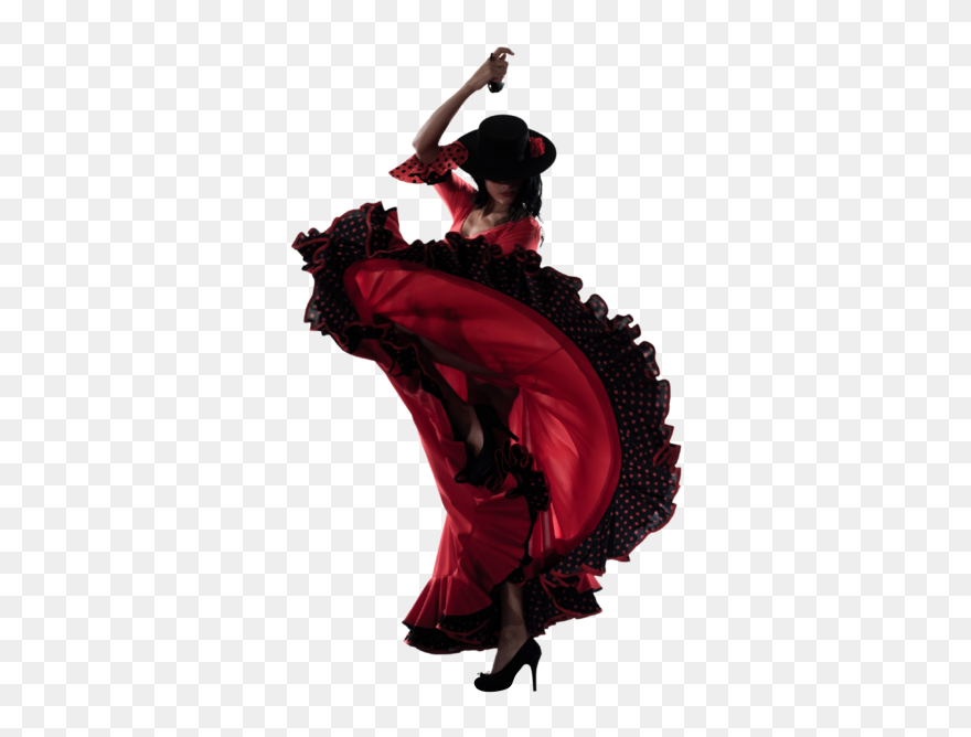 Spain Flamenco Png - Dancing Girl Hd Clipart