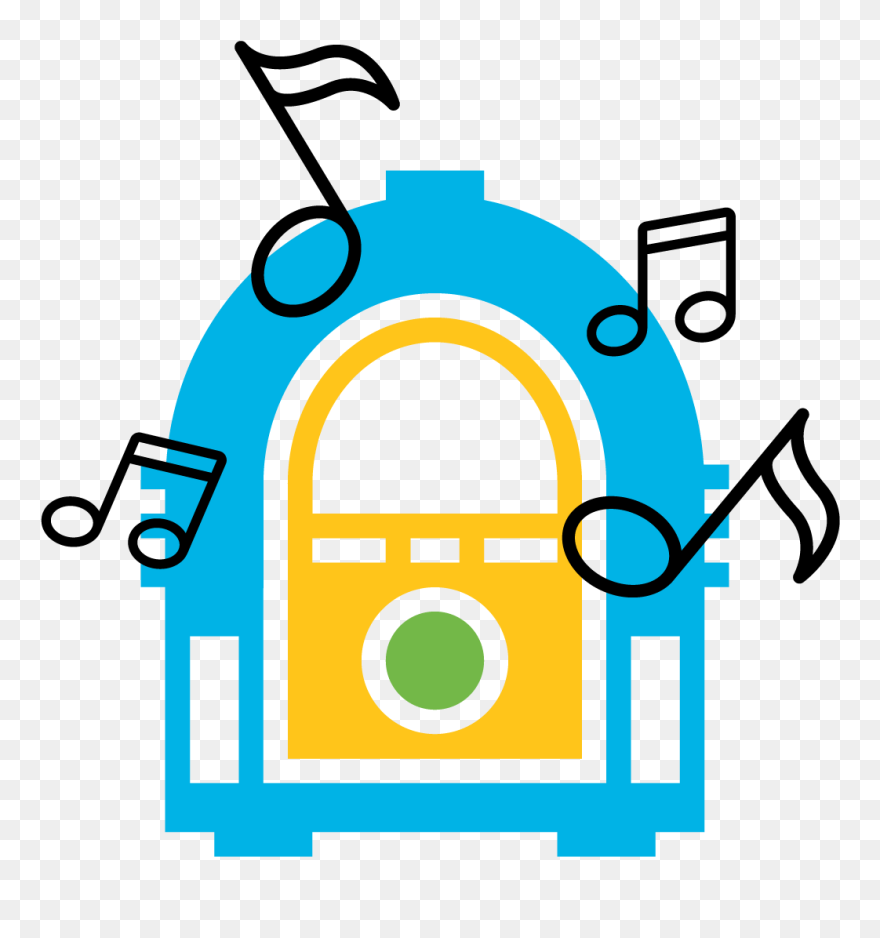 Juke Box Vector Clipart