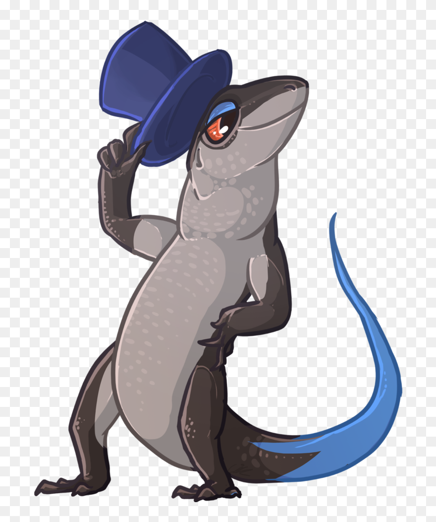 Draw A With Hat - Cartoon Clipart