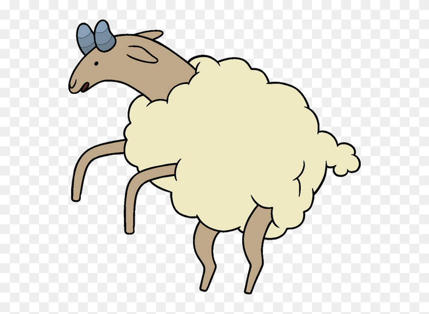 Adventure Time Sheep Clipart