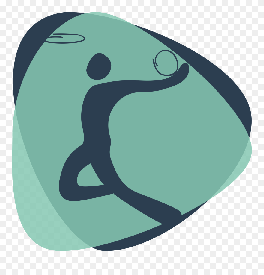 Sports Clipart Discus - Illustration - Png Download