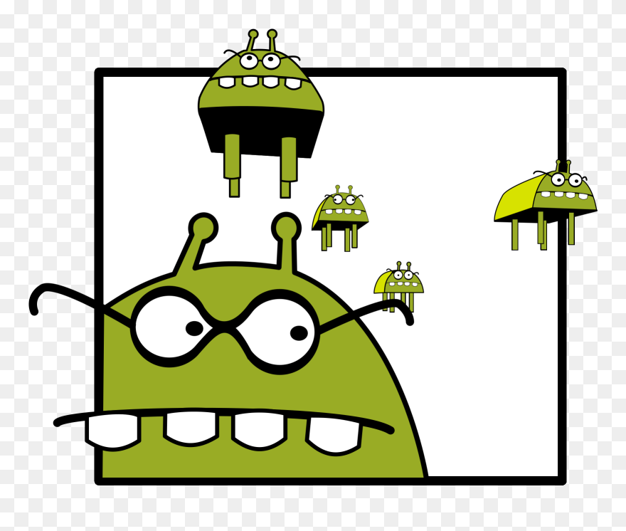 Alien Svg Clip Arts - Clip Art - Png Download