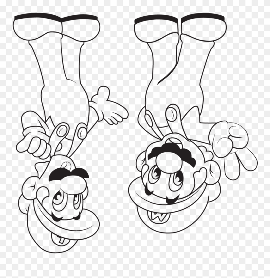 Coloring Page Mario Marion County Fair Board Mario - Cartoon Clipart