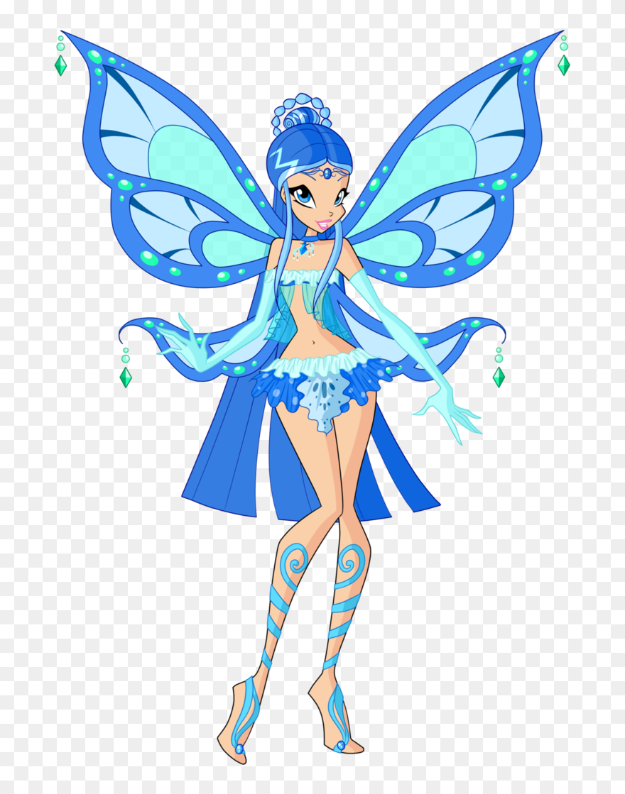 Design Clipart Beautiful - Water Fairy Clipart - Png Download