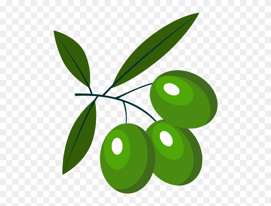 Olive Pattern - Olive Clipart - Png Download